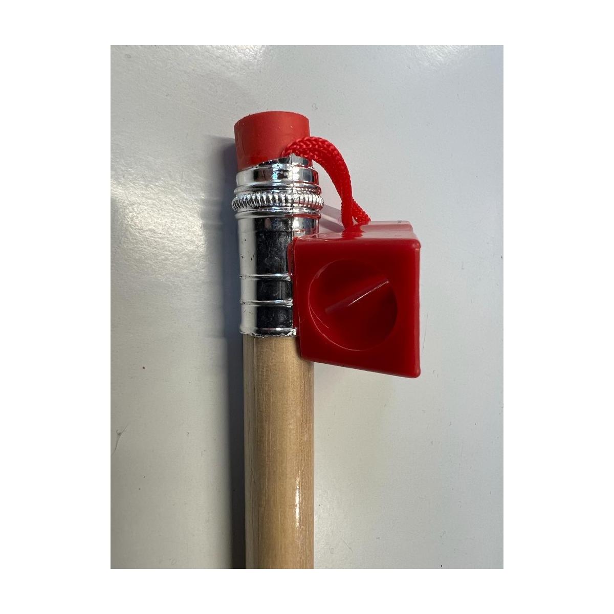 Matita con gomma jumbo e temperino