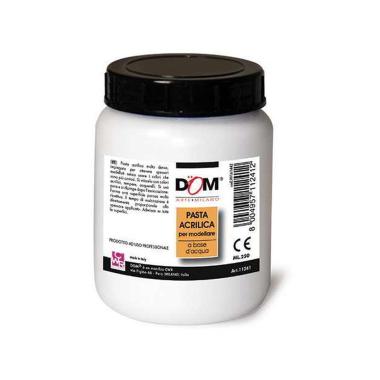 Dom - pasta acrilica a base d'acqua per modellare - barattolo 250 ml