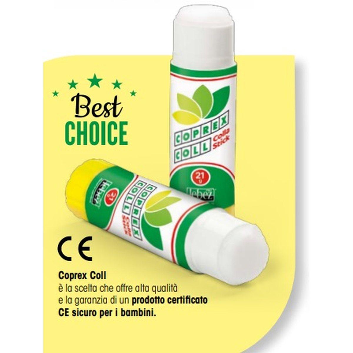 Lebez - colla stick coprex 21 gr - set 4 + 1