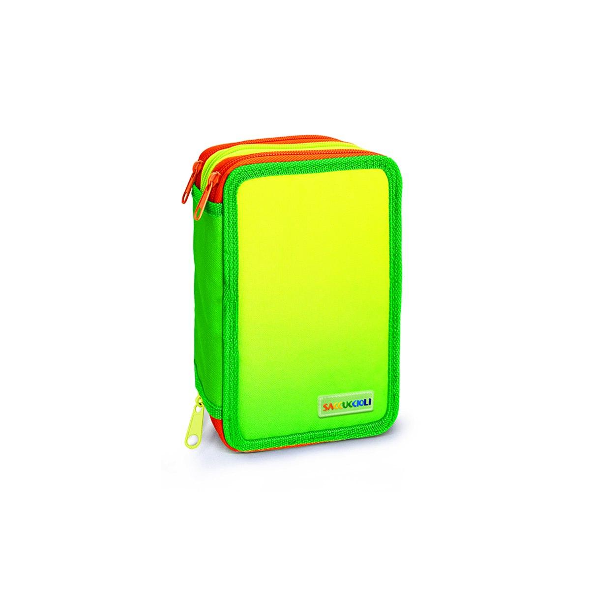 Lebez - astuccio completo 3 zip monocolore