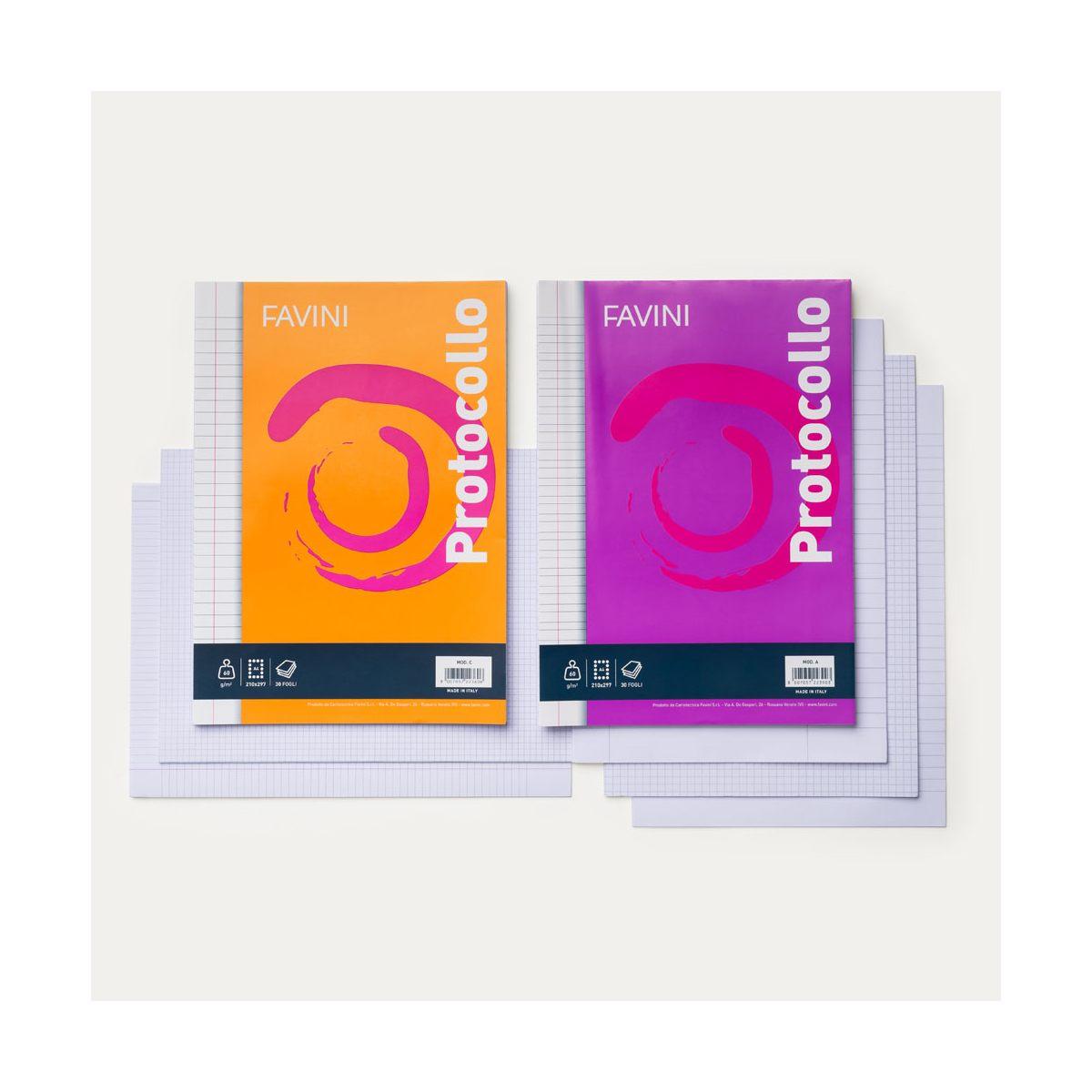 Favini - protocollo - risma 30 fogli - 60 gr -