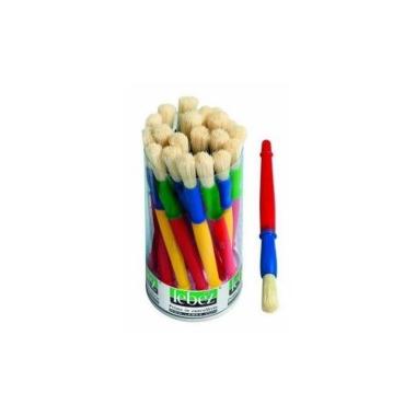 Lebez - maxi pennello in pura setola con manico in plastica