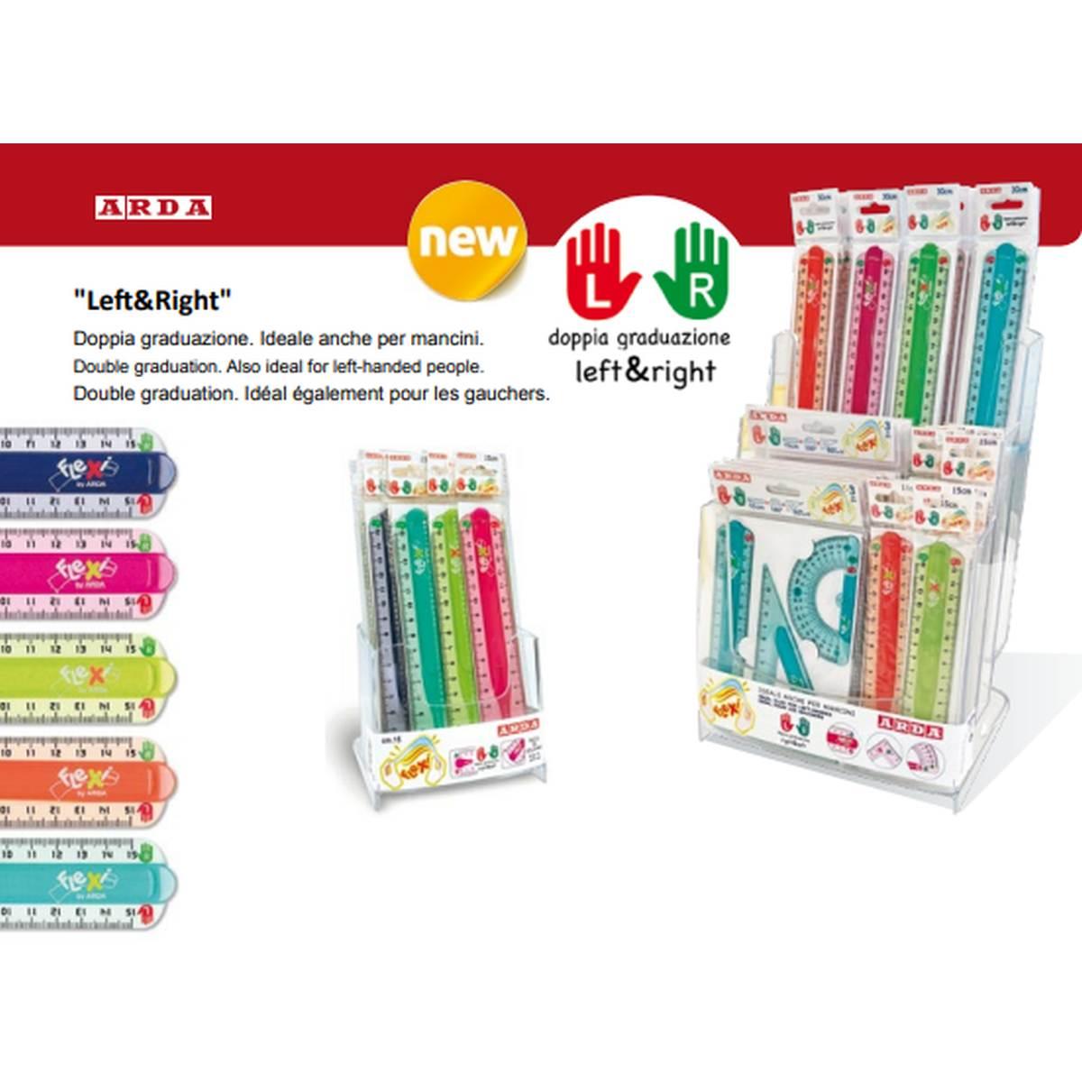 Arda - riga flexi left & right 30 cm