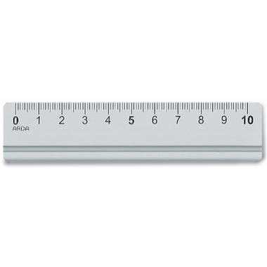 Arda - righello aluminium profil 10 cm