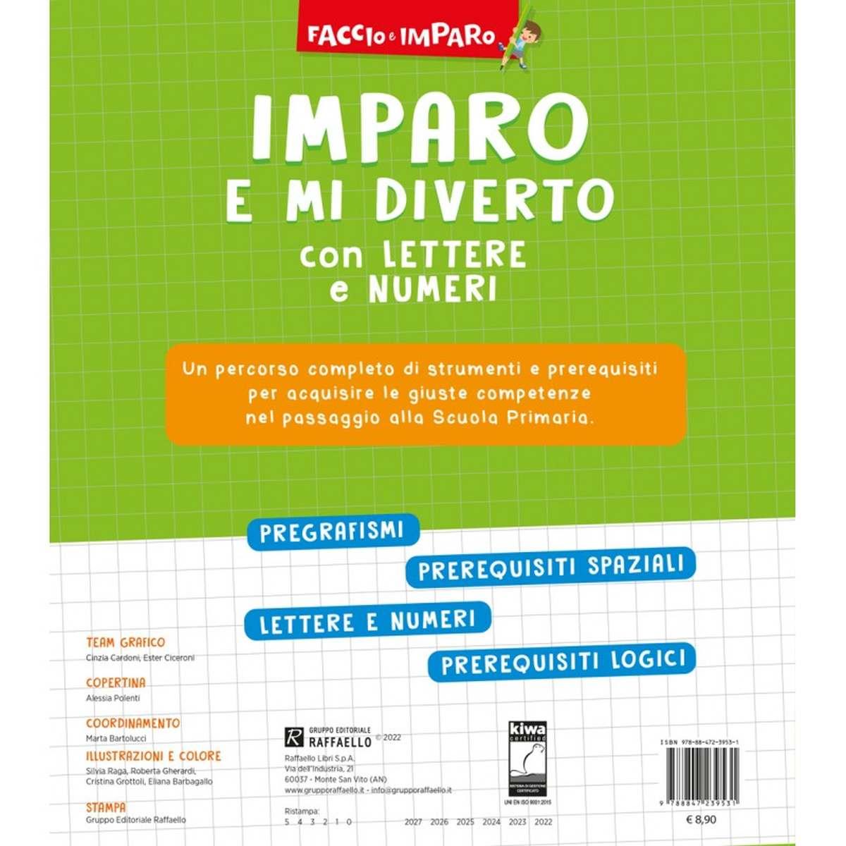 Imparo e mi diverto con lettere e numeri