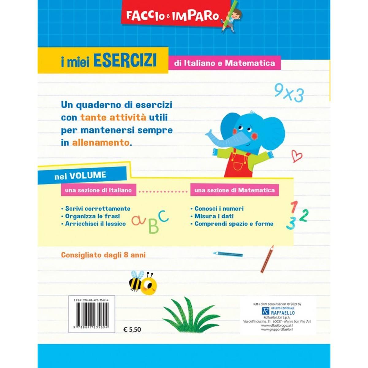 I miei esercizi di italiano e matematica - 3