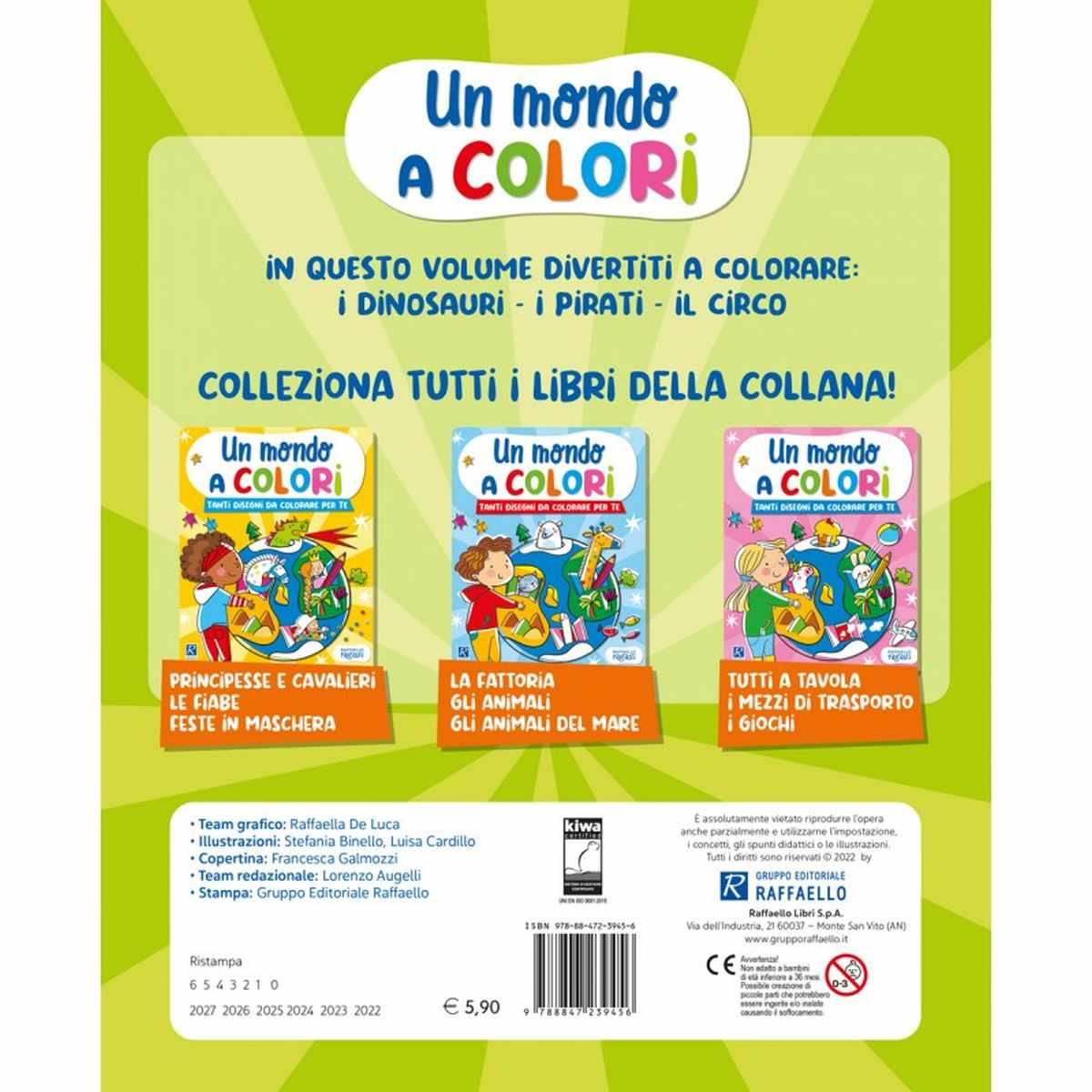 Un mondo a colori - i dinosauri, i pirati, il circo