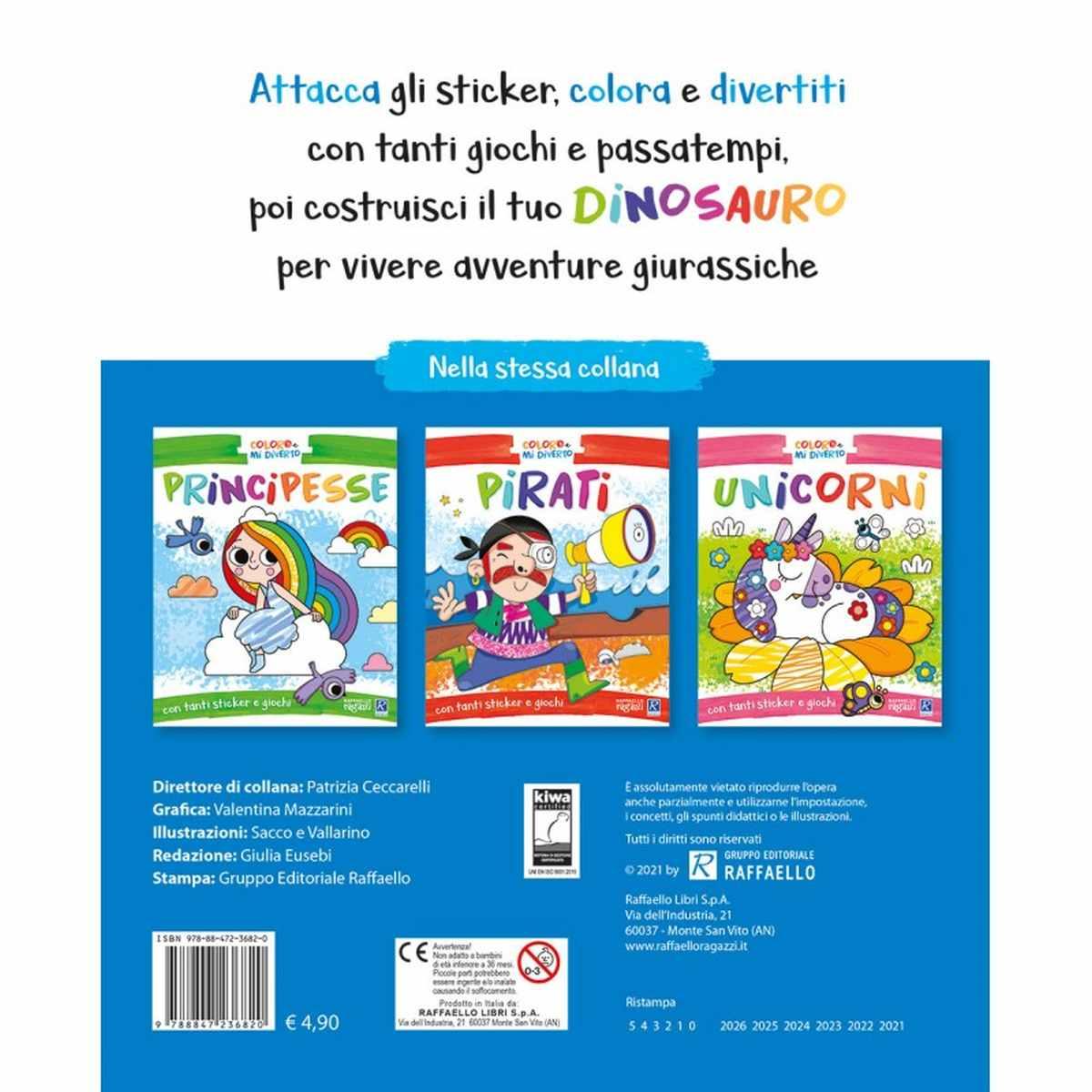 Coloro e mi diverto - dinosauri