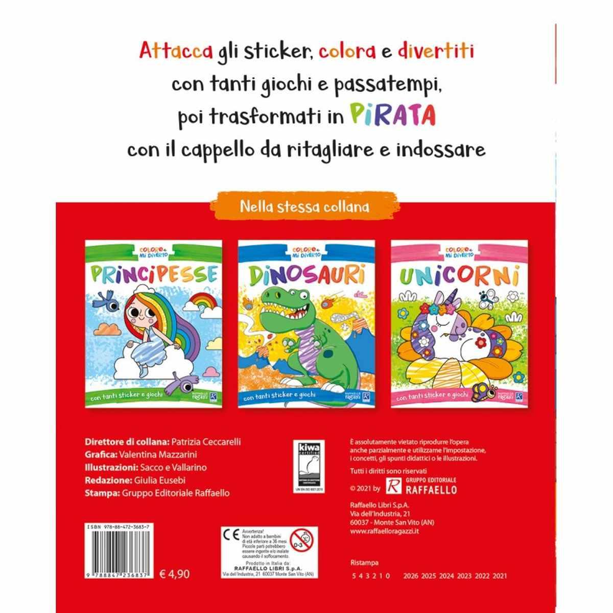 Coloro e mi diverto - pirati