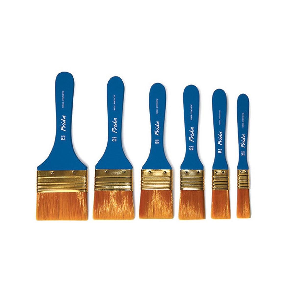 Dom - pennellessa pelo sintetico frida - 40 mm