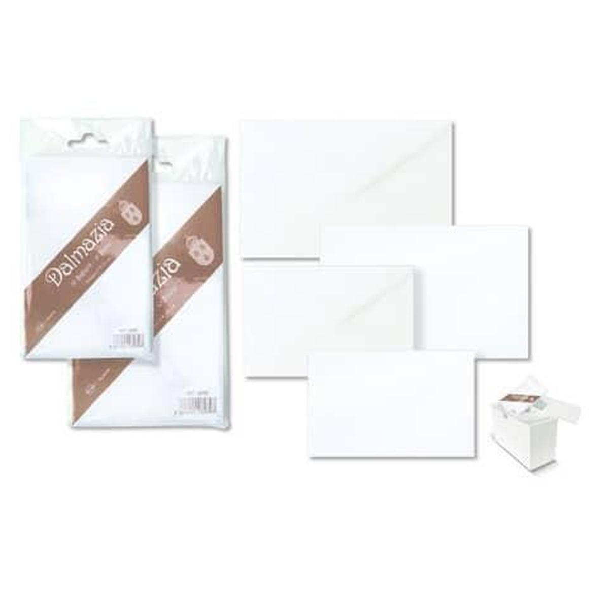 Dalmazia - set 100 buste e 100 biglietti - formato 9 (9 x 14 cm)