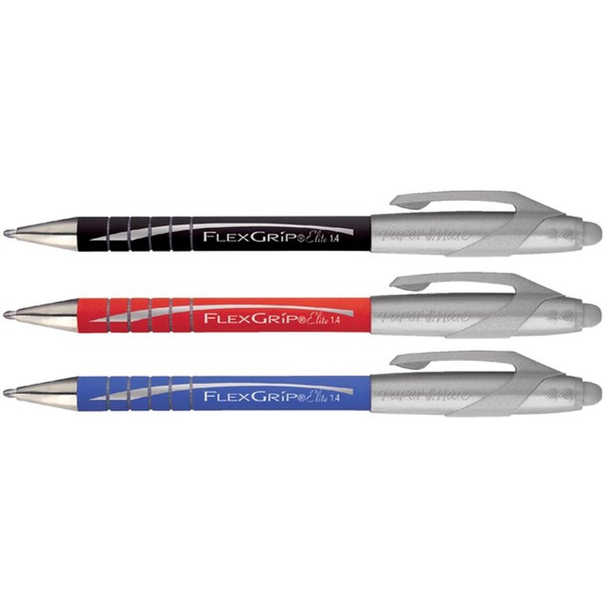 Papermate flexgrip elite - penna a sfera a scatto - 1,4 mm