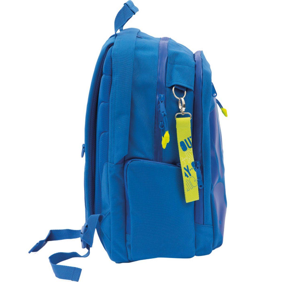 Zaino scuola estensibile 3 scomparti round 01 way out