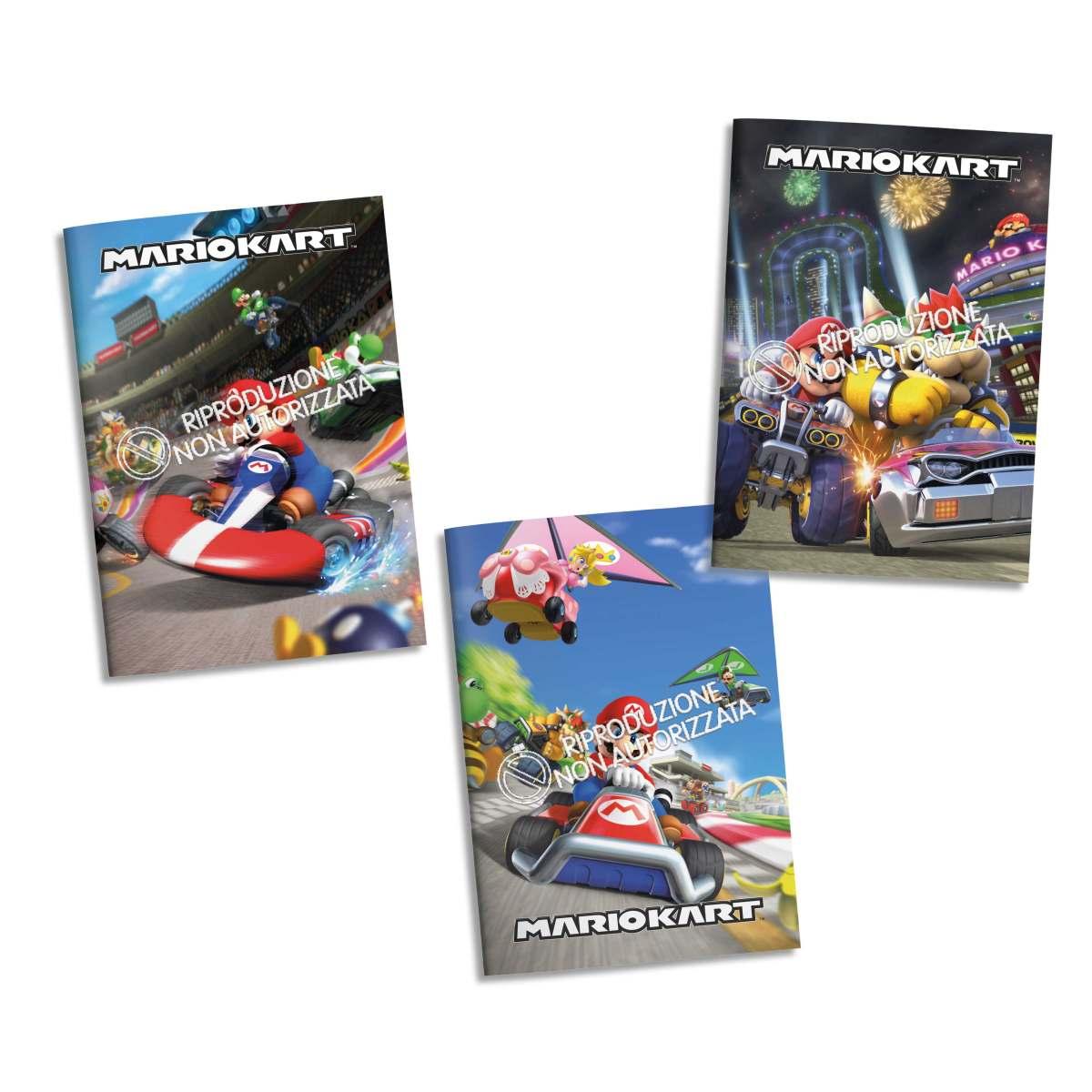 Quaderno maxi +30% 100 gr mariokart