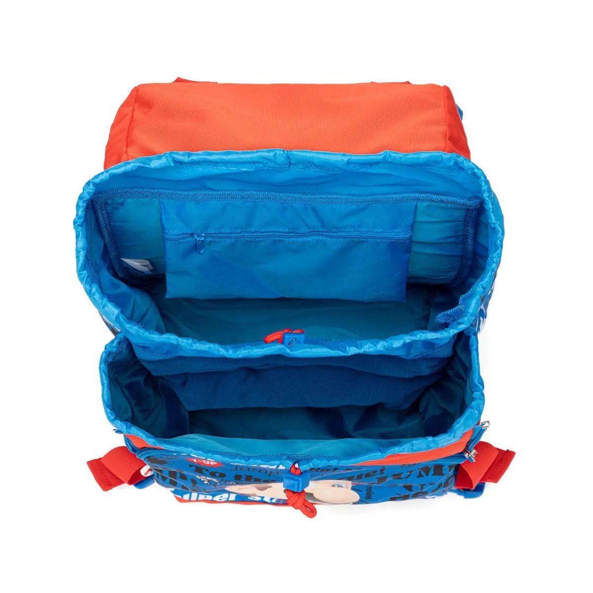 Zaino scuola estensibile standard super mario