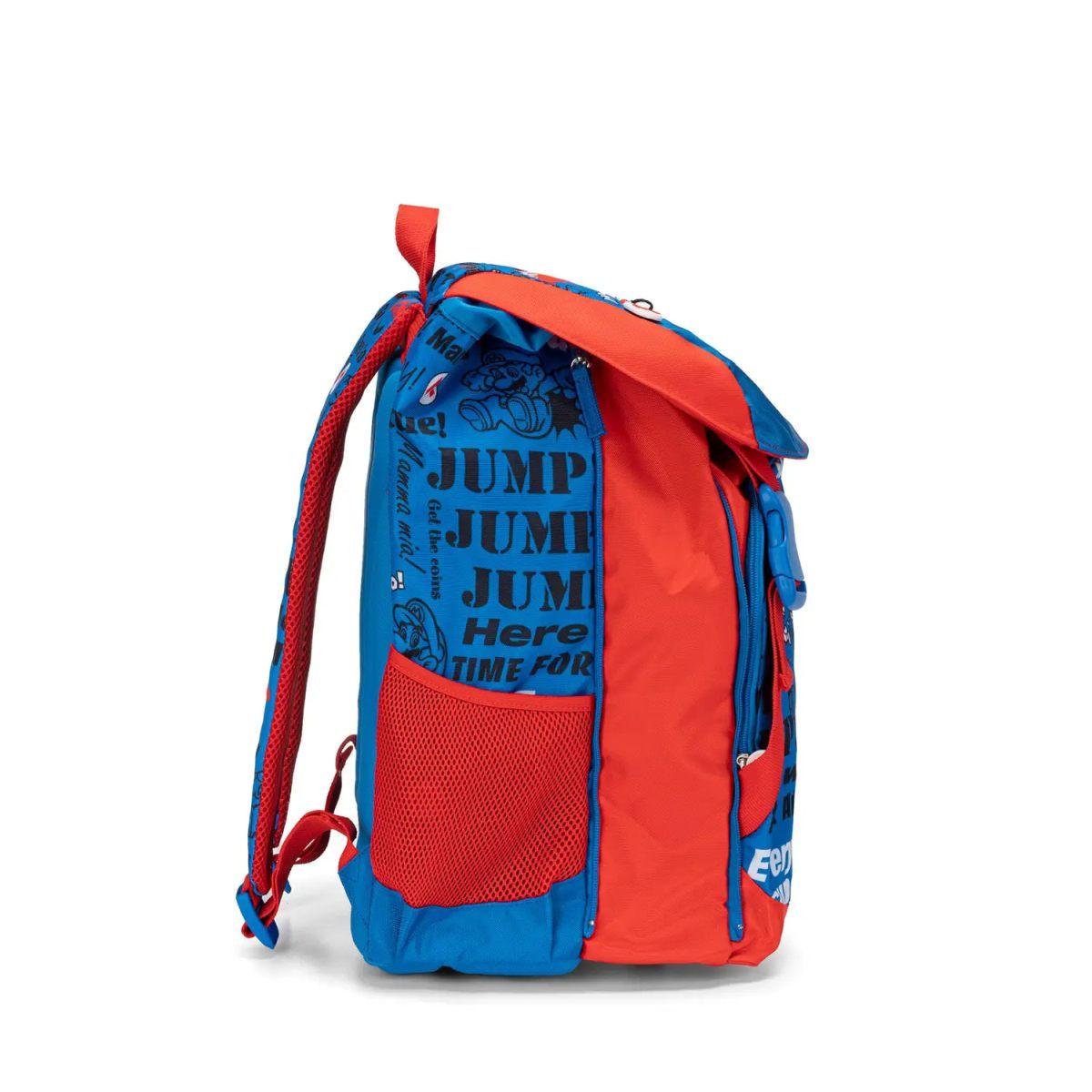 Zaino scuola estensibile standard super mario