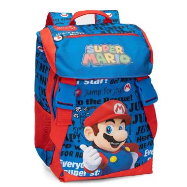 Zaino scuola estensibile standard super mario