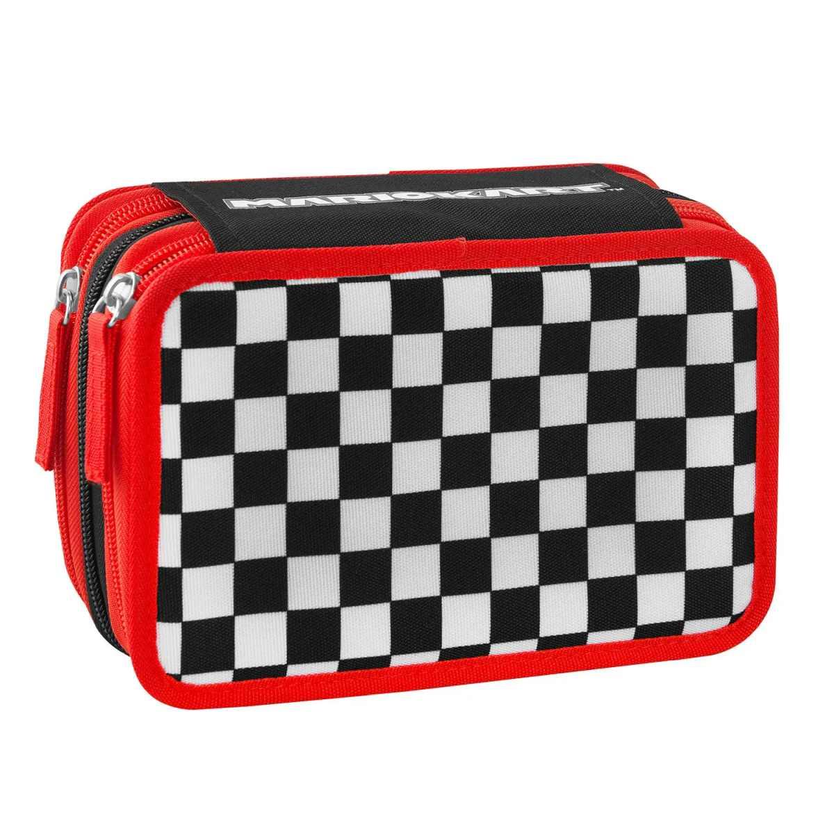 Astuccio scuola 3 zip mario kart