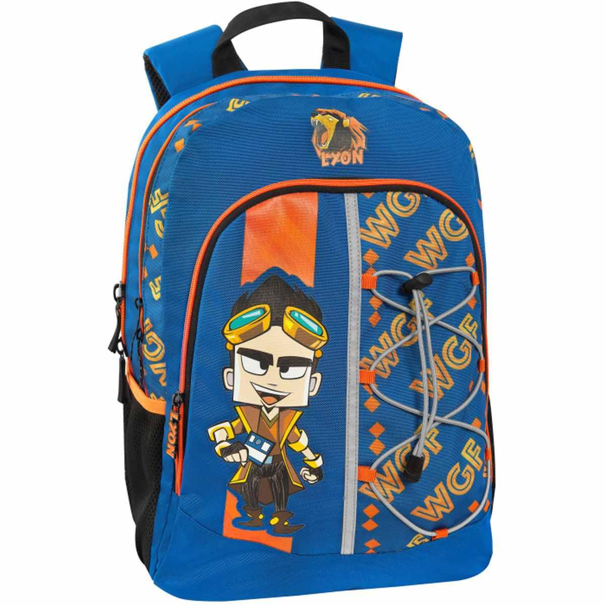 Zaino organizzato trolley staccabile new lyon gamer