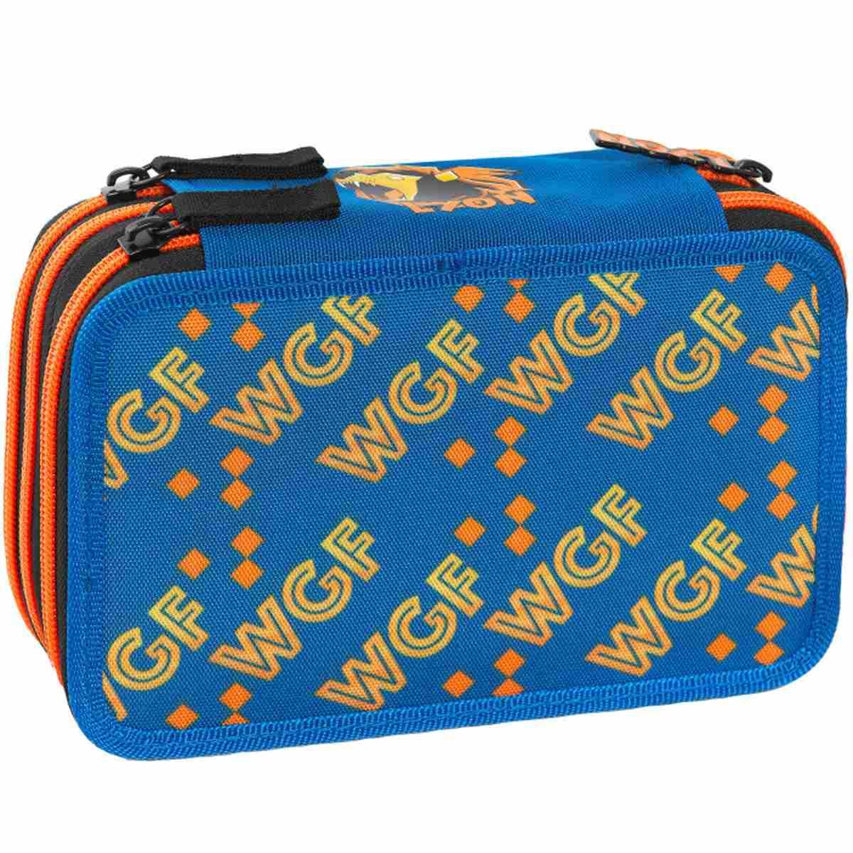 Astuccio 3 zip con corredo lyon gamer