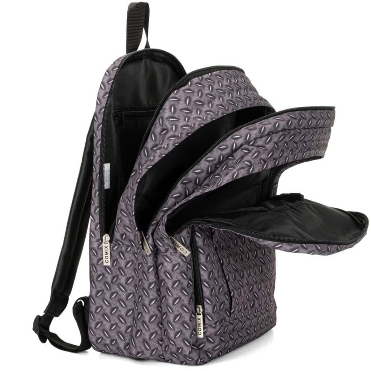 Zaino organizzato allover comix