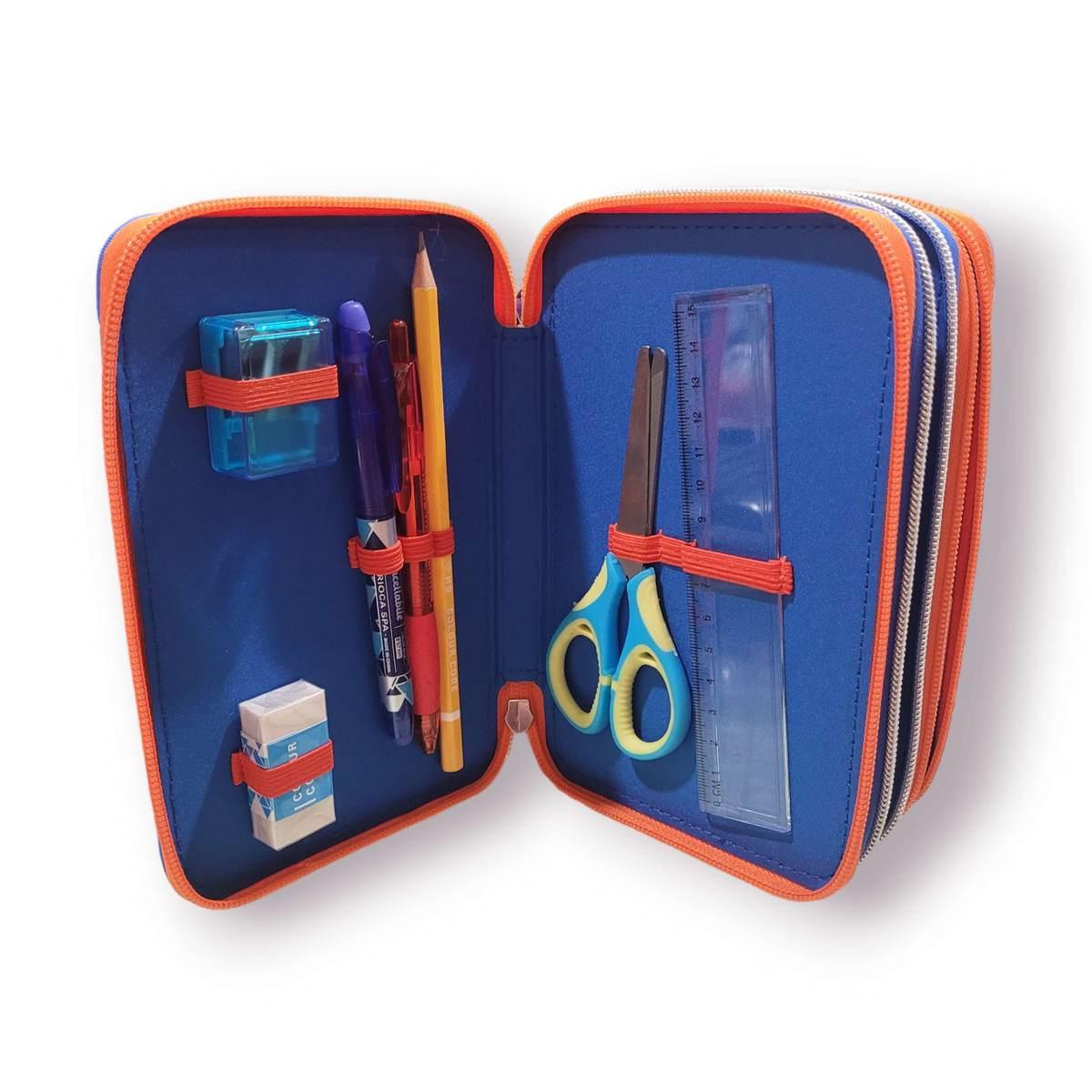 Astuccio 3 zip con corredo sonic prime