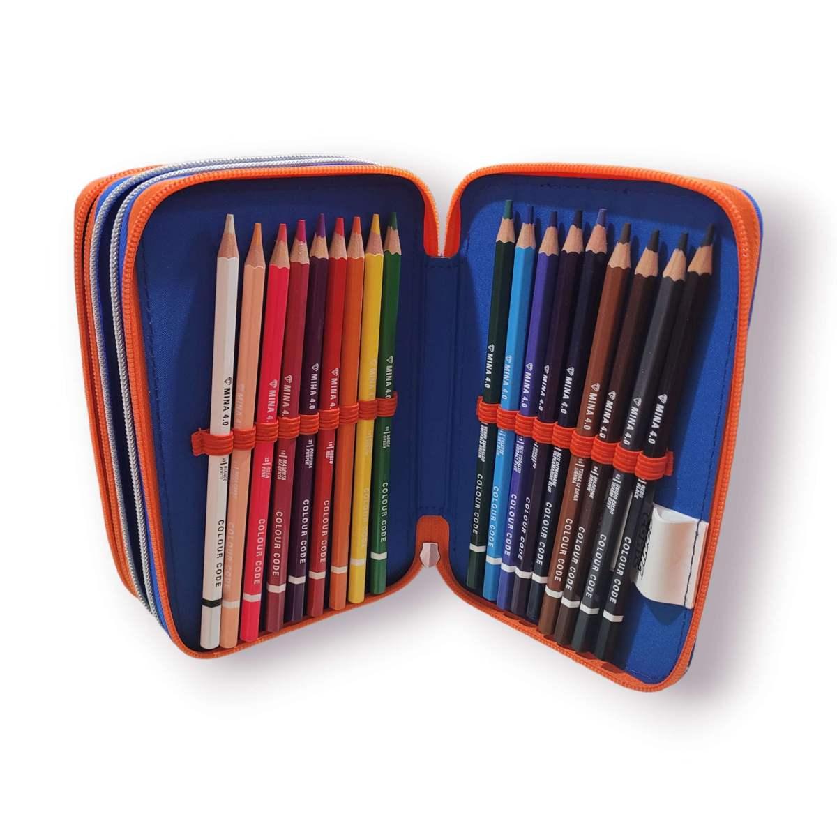 Astuccio 3 zip con corredo sonic prime