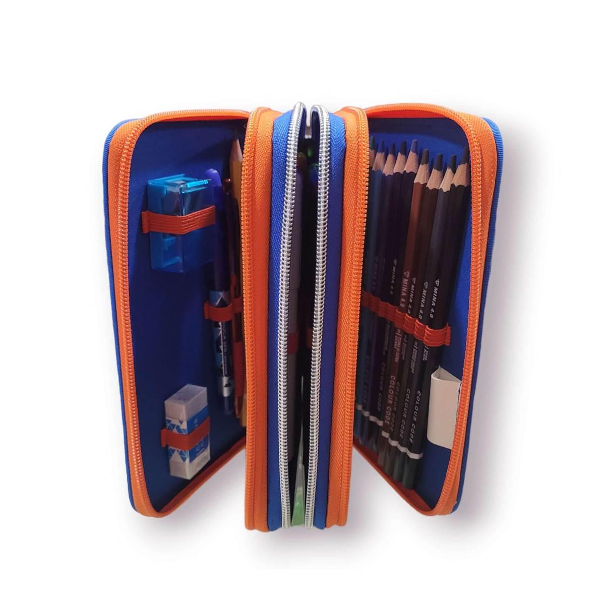 Astuccio 3 zip con corredo sonic prime