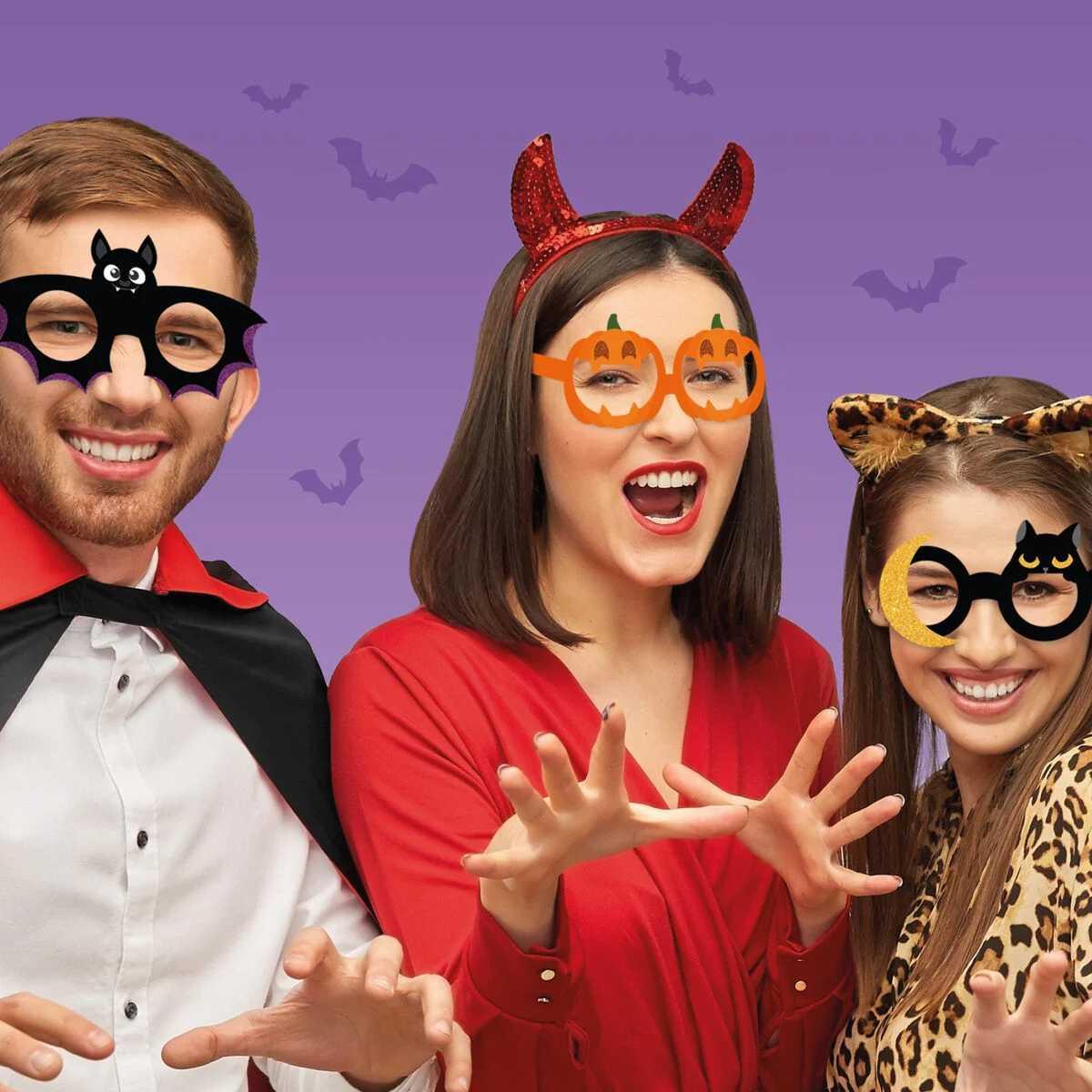 Legami - set of 8 pairs of paper eyeglasses