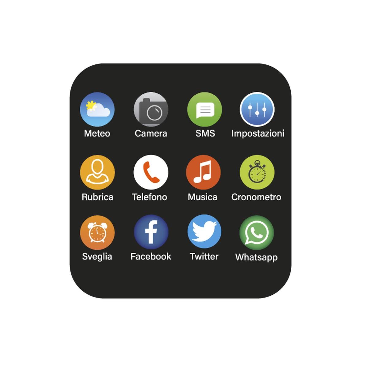 Bustina in silicone con all'interno tintaunita smartwatch