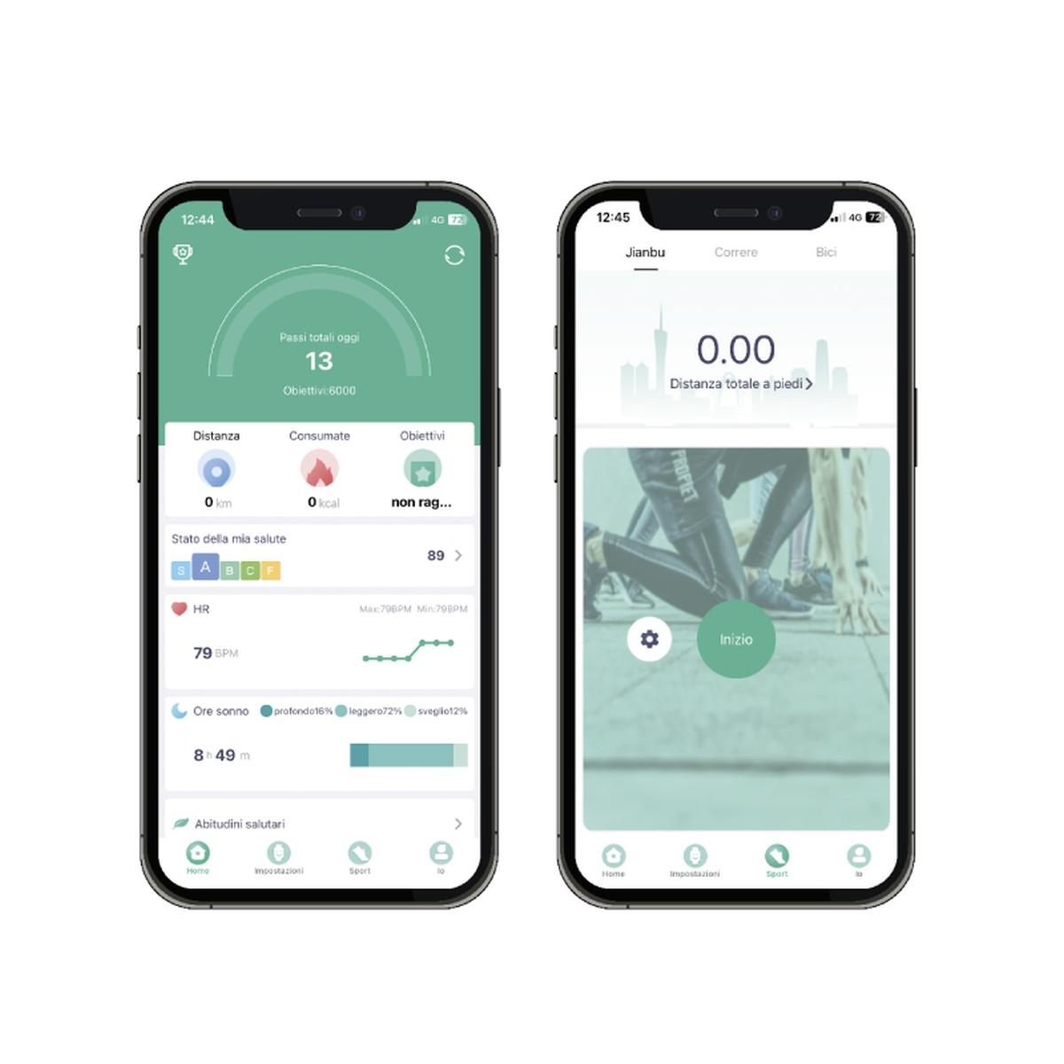 Bustina in silicone con all'interno tintaunita smartwatch