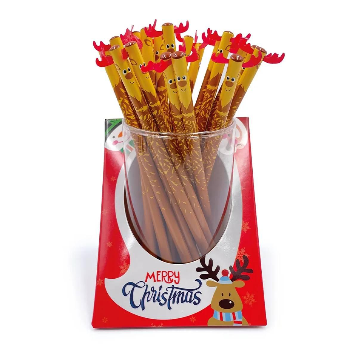 Lebez - matita ?merry christmas? decorata ?renna?