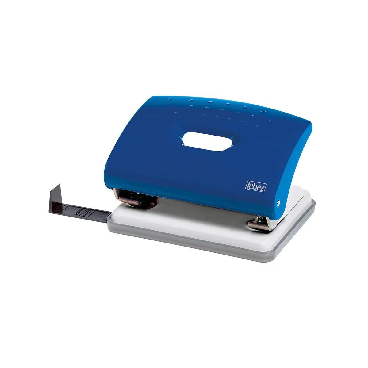 Lebez - perforatore impugnatura in abs 16 fogli