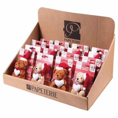 Orsetto con cuore personalizzabile - 6 x 3,5 cm