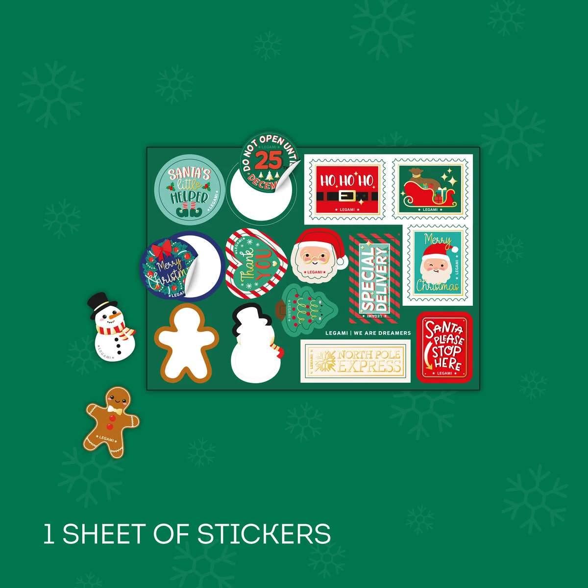 Legami santa claus letter kit - kit per lettera a babbo natale