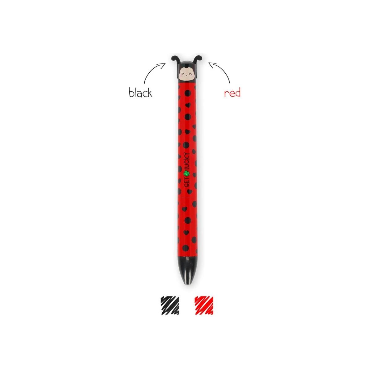 Legami - penna a due colori - click&clack