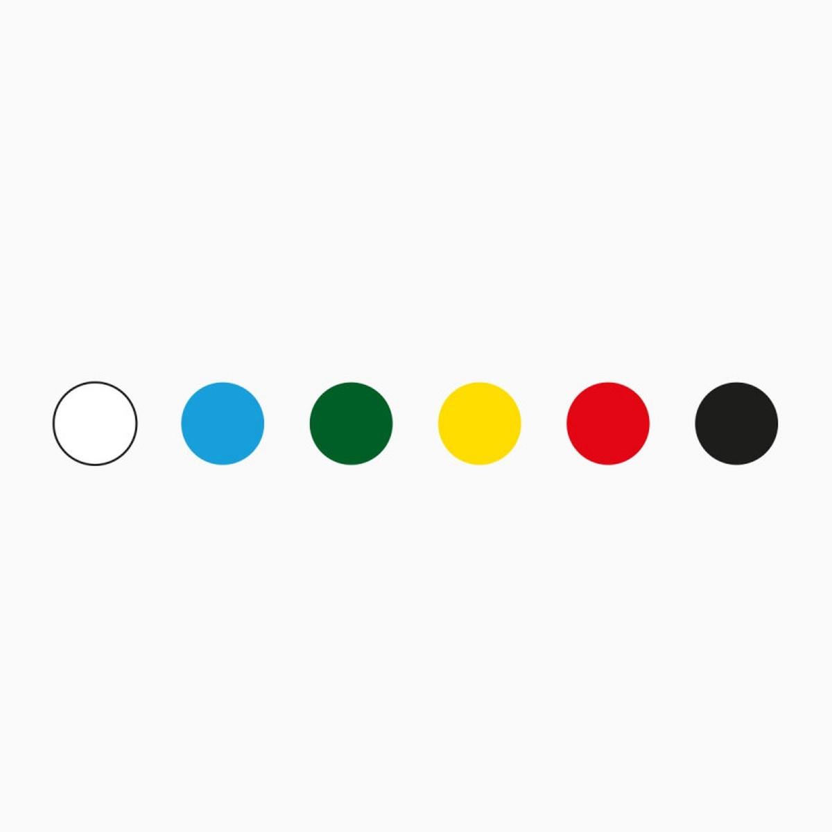 Solid poster paint - carioca plus pastello artistico 6 colori