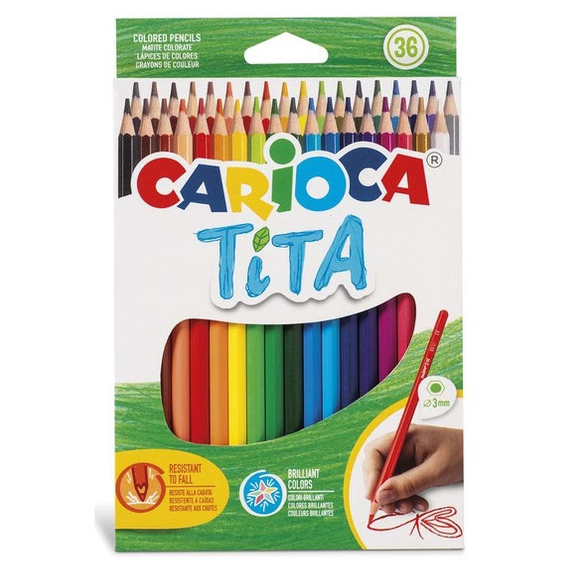 Carioca matite colorate tita - 36 pz