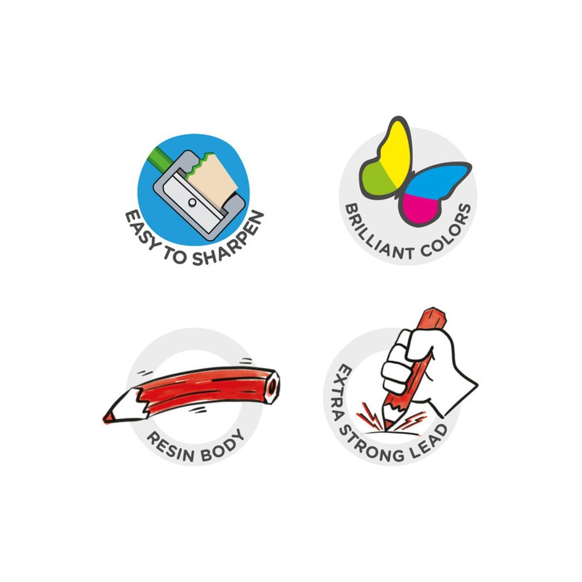 Carioca matite colorate tita - 36 pz