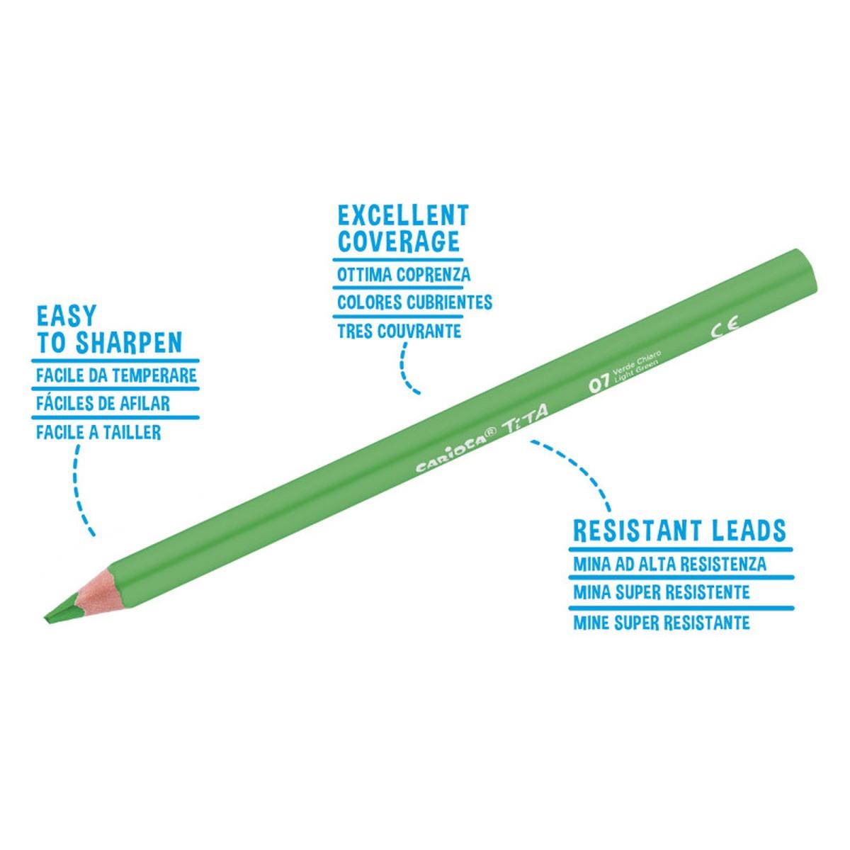 Carioca matite maxi tita - 12 pz