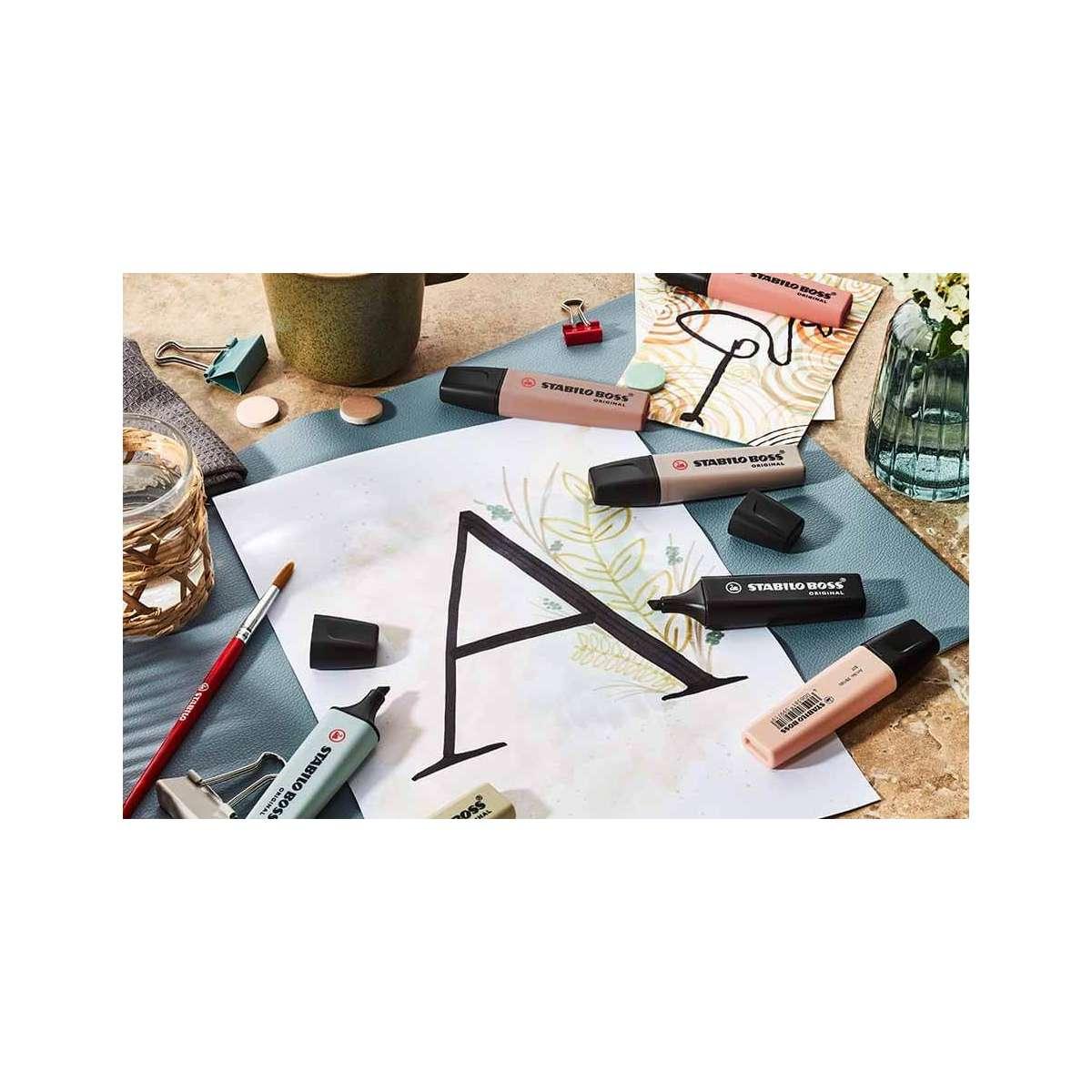Evidenziatore stabilo boss orginal nature colors