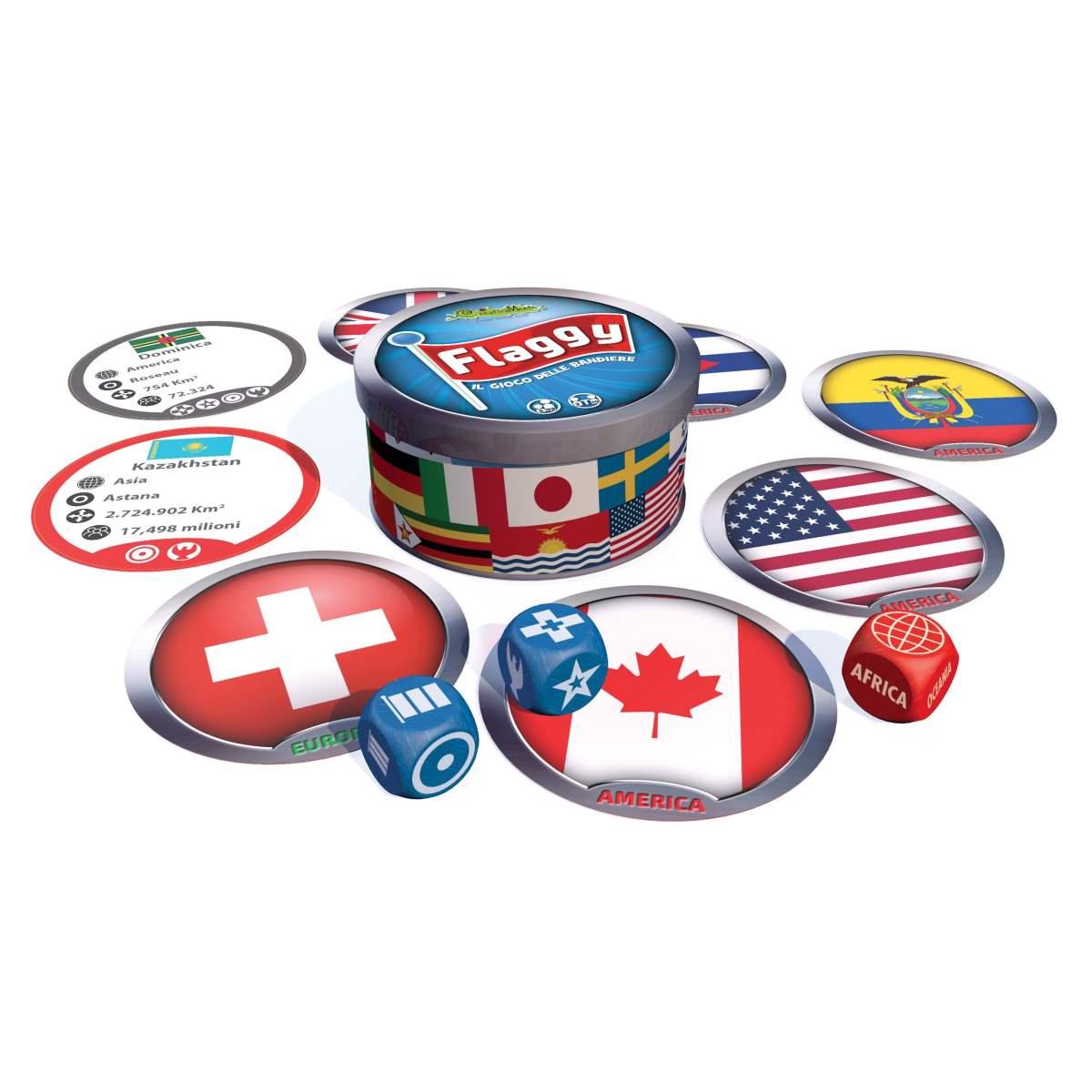 Giochi carte in scatola round