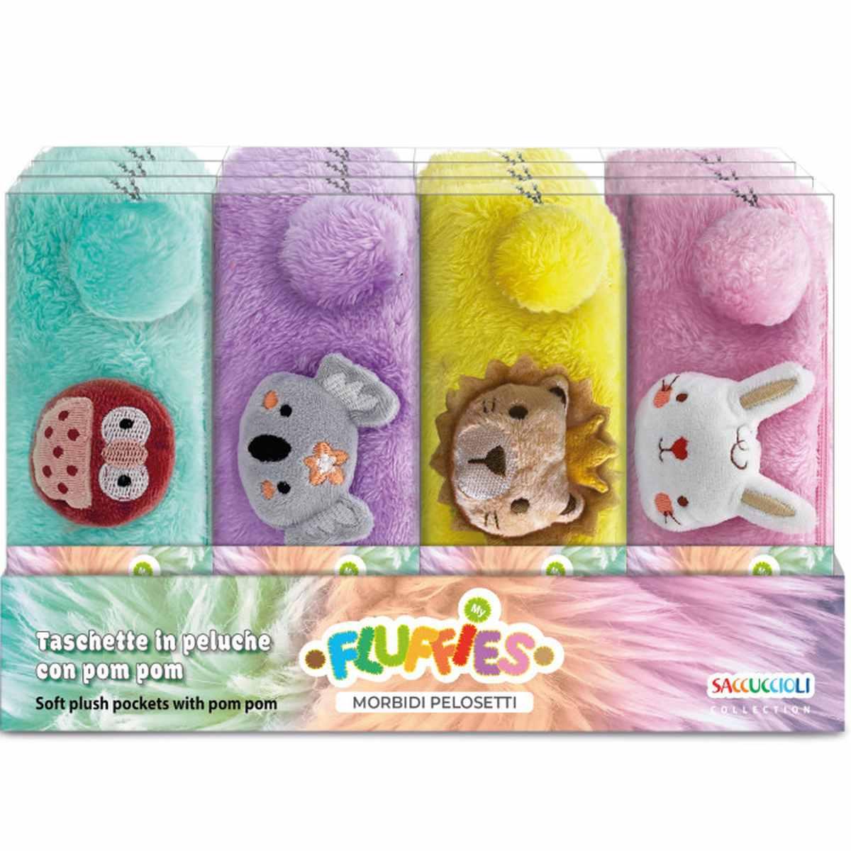 Lebez my fluffies - astuccio bustina peluche