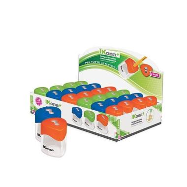 Temperamatite con barattolo trasparente