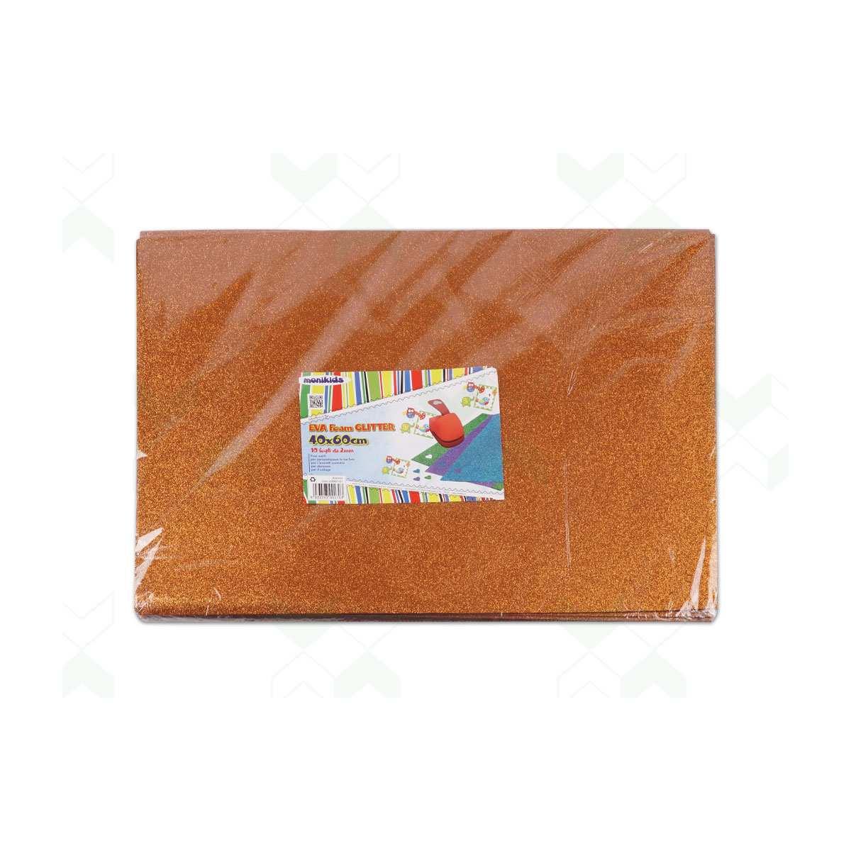 Eva foam glitter 2 mm - 40 x 60 cm -