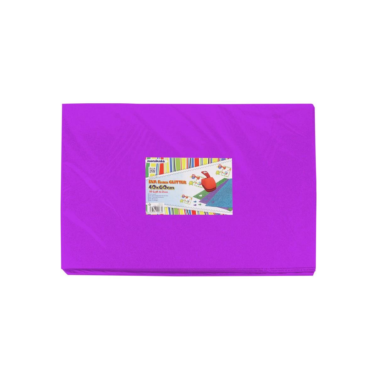 Eva foam glitter 2 mm - 40 x 60 cm -