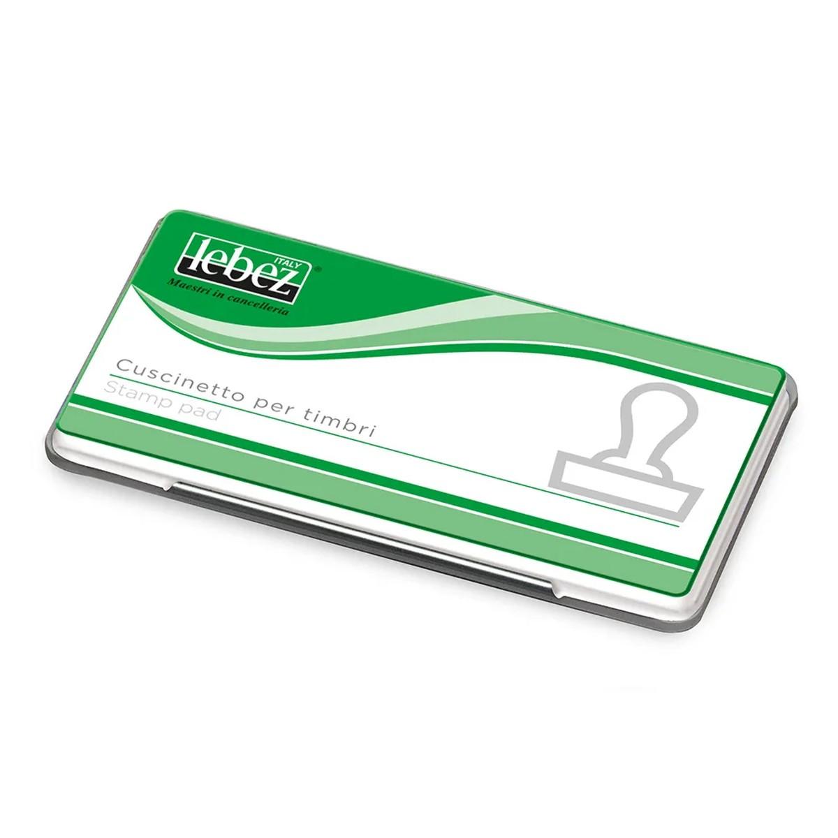 Lebez - cuscinetto per timbri in puro cotone - formato 16,5 x 9 cm