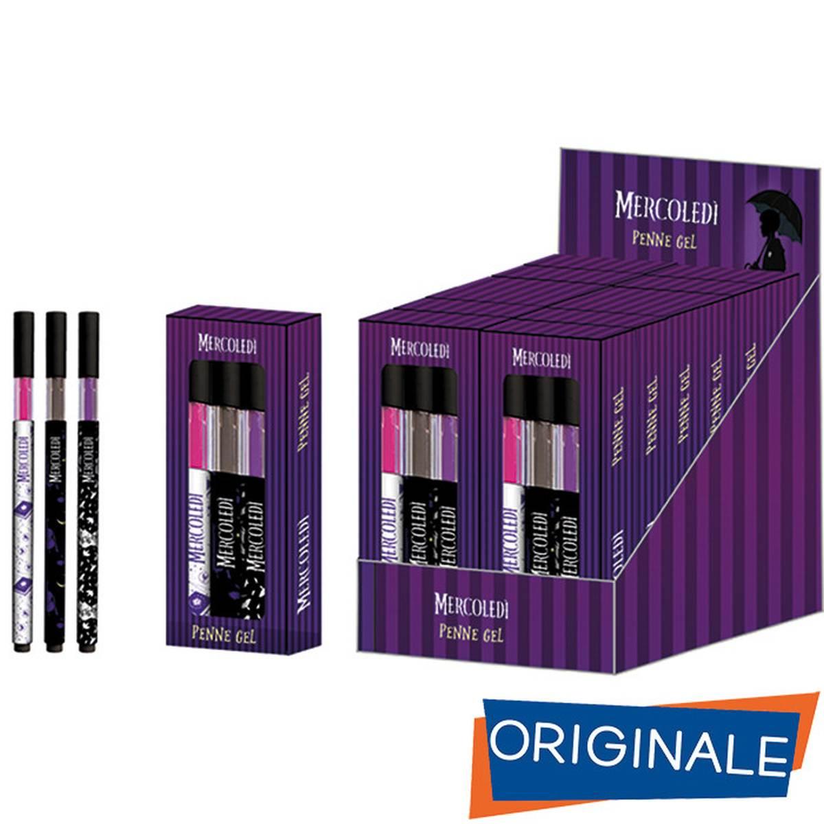 Seven - set 3 penne sfera gel mercoled
