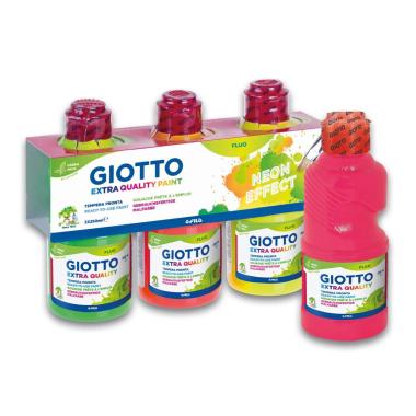 Giotto tempera extra quality – fluo - flacone da 250 ml