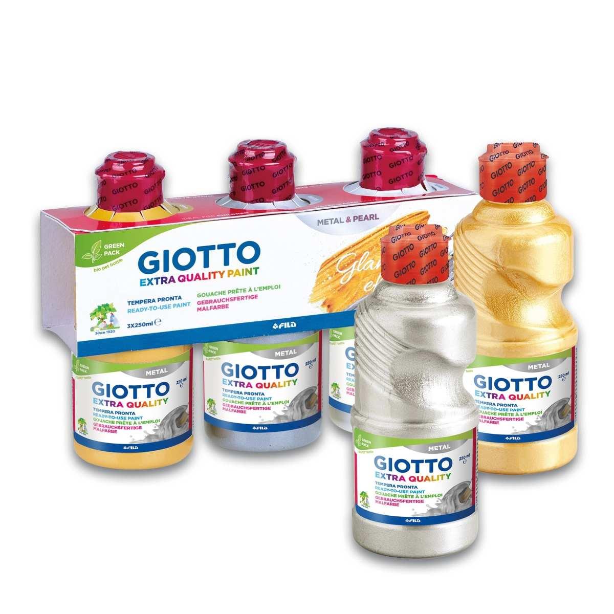Giotto tempera extra quality Â– metal - flacone da 250 ml